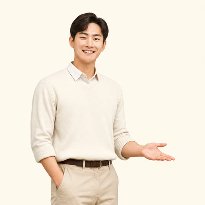스포티지 신차 장기렌트 상담 신청을 안내하는 담당자